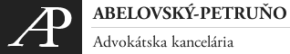 Advokátska kancelária ABELOVSKÝ-PETRUŇO Logo